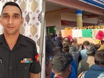 सियाचिन में शहीद हवलदार जगेंद्र सिंह चौहान का पार्थिव शरीर पहुंचा उत्तराखण्ड