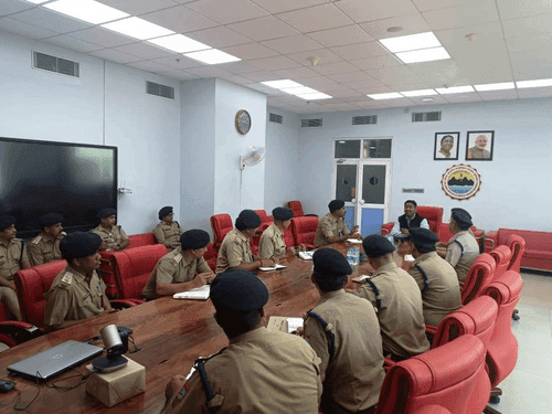 Image for डीजीपी महोदय ने क्षेत्र में जाम की स्थिति होने का लिया संज्ञान