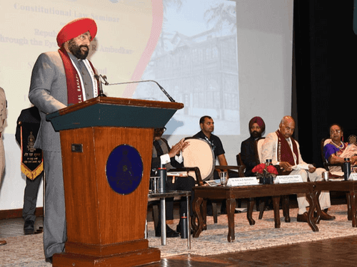 पूर्व राष्ट्रपति और राज्यपाल गुरमीत सिंह ने आयोजित सेमिनार में किया प्रतिभाग