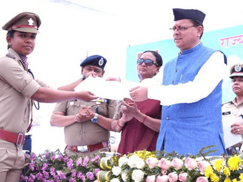 Image for सीएम धामी ने एसडीआरएफ के नवनिर्मित मुख्यालय भवन एवं फायर स्टेशन का किया लोकार्पण