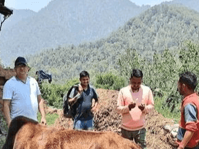 Image for लम्पी त्वचा रोग से बचाव हेतु जन जागरूकता शिविरों का किया गया आयोजन