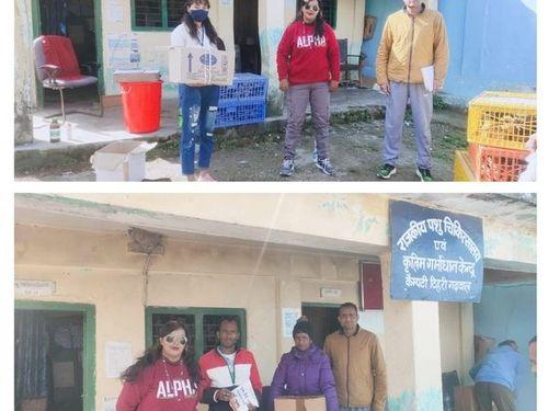 Image for एससीपी योजना के अंतर्गत 600 कुक्कुट पक्षियों का किया गया वितरण