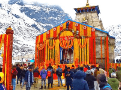 बारिश के कारण रोकी गई केदारनाथ यात्रा