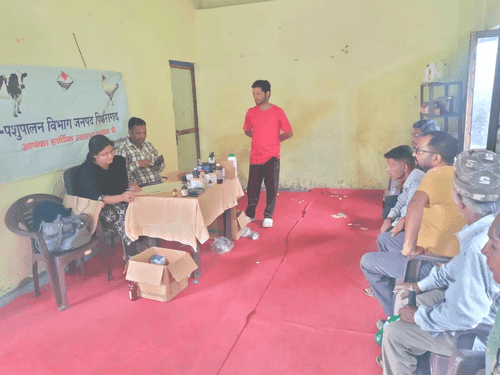 Image for ग्राम पोखरी में पशु चिकित्सा शिविर का किया गया आयोजन
