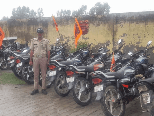 Image for बिना साइलेंसर मोटरसाइकिलों पर कार्यवाही लगातार जारी
