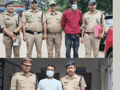 122 ग्राम अवैध स्मैक की तस्करी करने वाला अभियुक्त गिरफ्तार