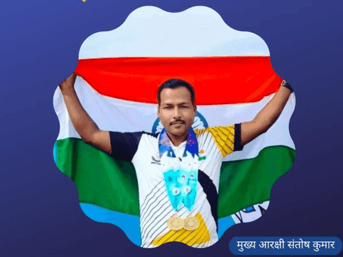 Image for मुख्य आरक्षी ने वर्ल्ड पुलिस एंड फायर गेम्स 2023 में जीते दो स्वर्ण