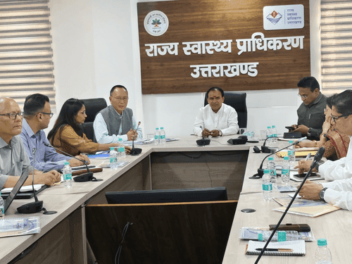 कैबिनेट मंत्री डाॅ0 रावत ने संगठनों के पदाधिकारियों के साथ की बैठक