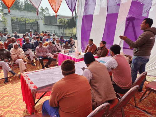 Animal Husbandry Awareness Camp was organized in Village- Muldaspur