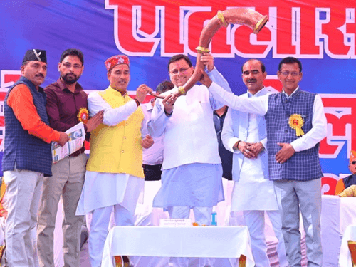 सीएम धामी ने सोमनाथ मेला मासी-2023 में किया प्रतिभाग